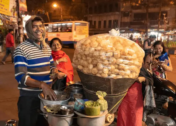 Kolkata Street Food - Phuchka